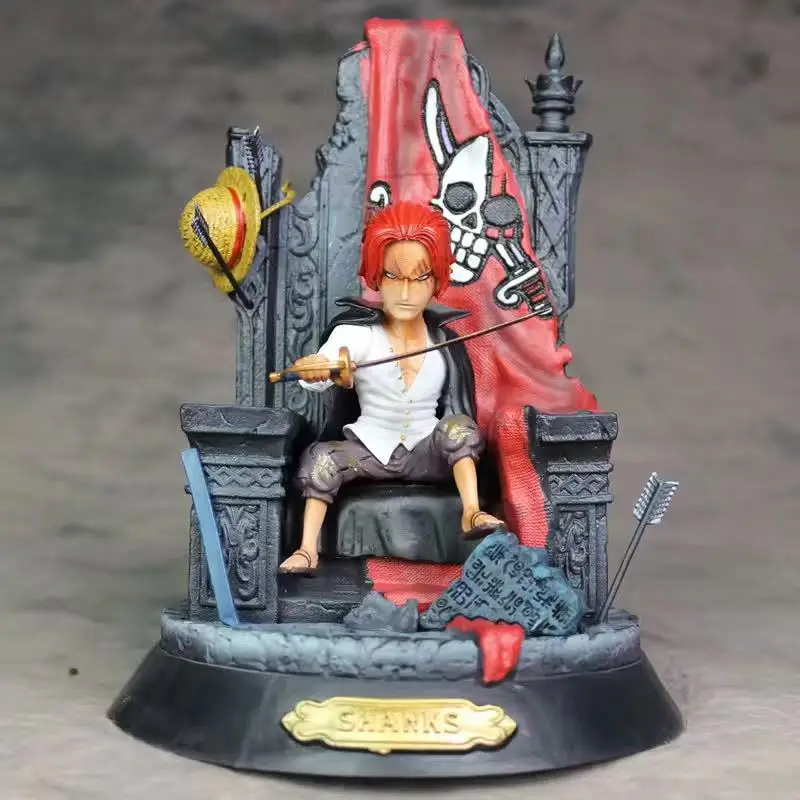 Аниме One Piece GK статуя Shanks на Железном Троне экшн фигурка коллекционная игрушка 24
