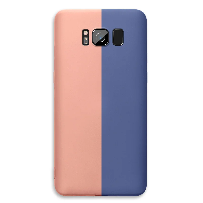 Original Case for Samsung Galaxy S10 Plus S10E S8 S9 Note 8 9 Summer Liquid Silicone Soft Cover SamsungS10 Phone Shell Coque |