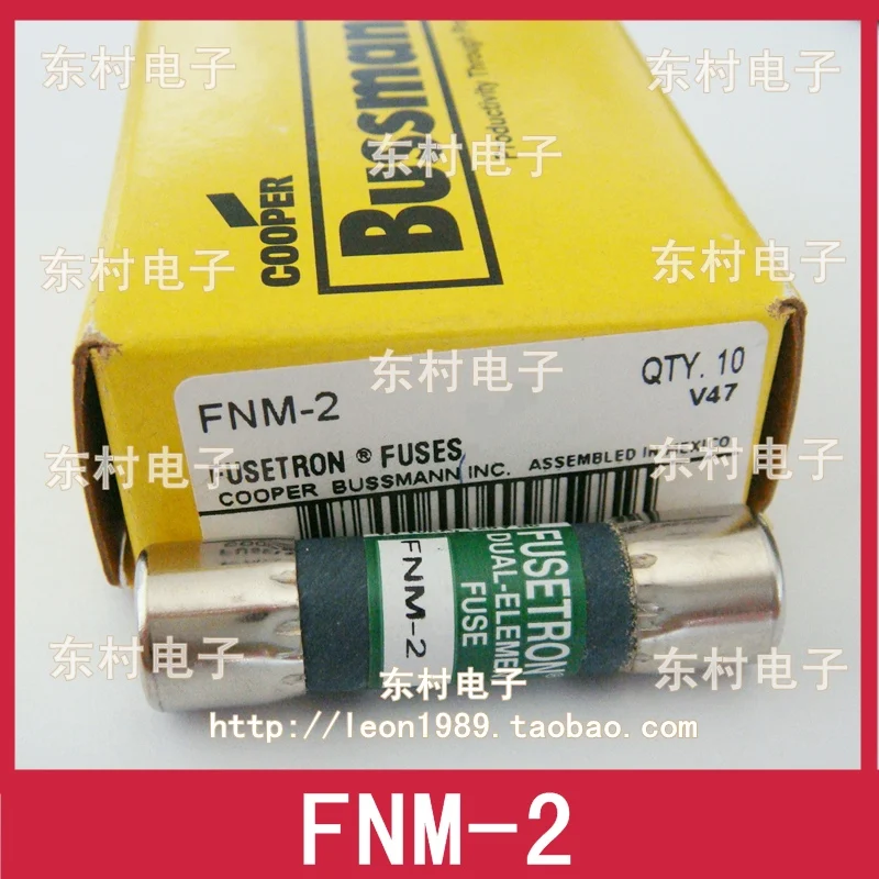 

[SA]Imports of US Cooper Bussmann Fuses FUSETRON fuse FNM-2 250V 2A--10PCS/LOT