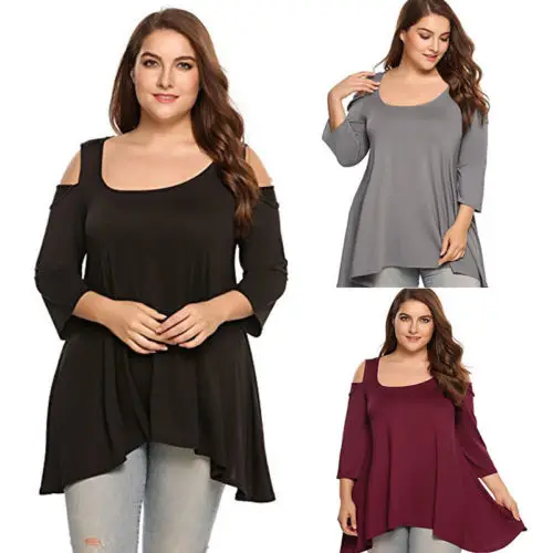 Лидер продаж 2017 женская футболка с открытыми плечами повседневные Летние