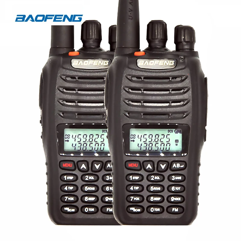 Портативная рация Baofeng 2 шт. профессиональный fm-приемопередатчик двухдиапазонный