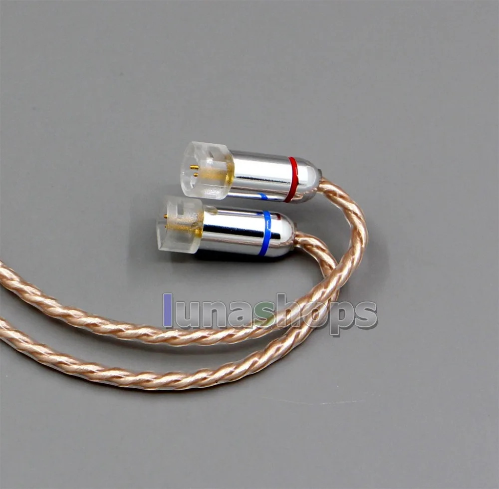 LN006373 Hi Res посеребренный XLR 3 5 мм 2 4 кабель для наушников Sennheiser IE8 IE8i IE80 IE80s