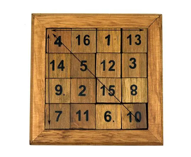 Новинка 2017 IQ Математическая головоломка для развития интеллекта деревянная с