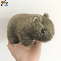 simulation wombat guinea pig cavia porcellus mouse plush toys stuffed wild animals doll baby kids children boys gifts home decor