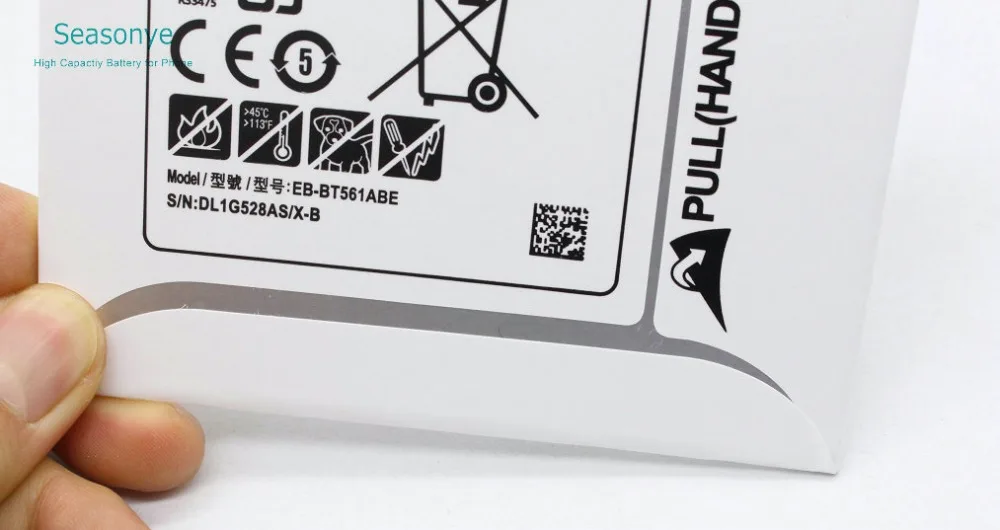 Seasonye 5000 мАч/19.00Wh EB BT561ABE Замена литий полимерный аккумулятор для планшета Samsung Galaxy