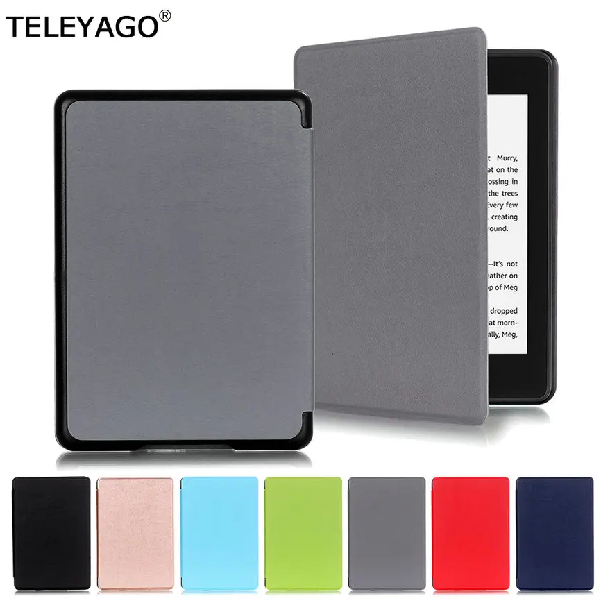 Для Amazon Kindle Paperwhite 6 дюймов 2018 все новые 4 10 поколение чехол Смарт PU кожаный флип
