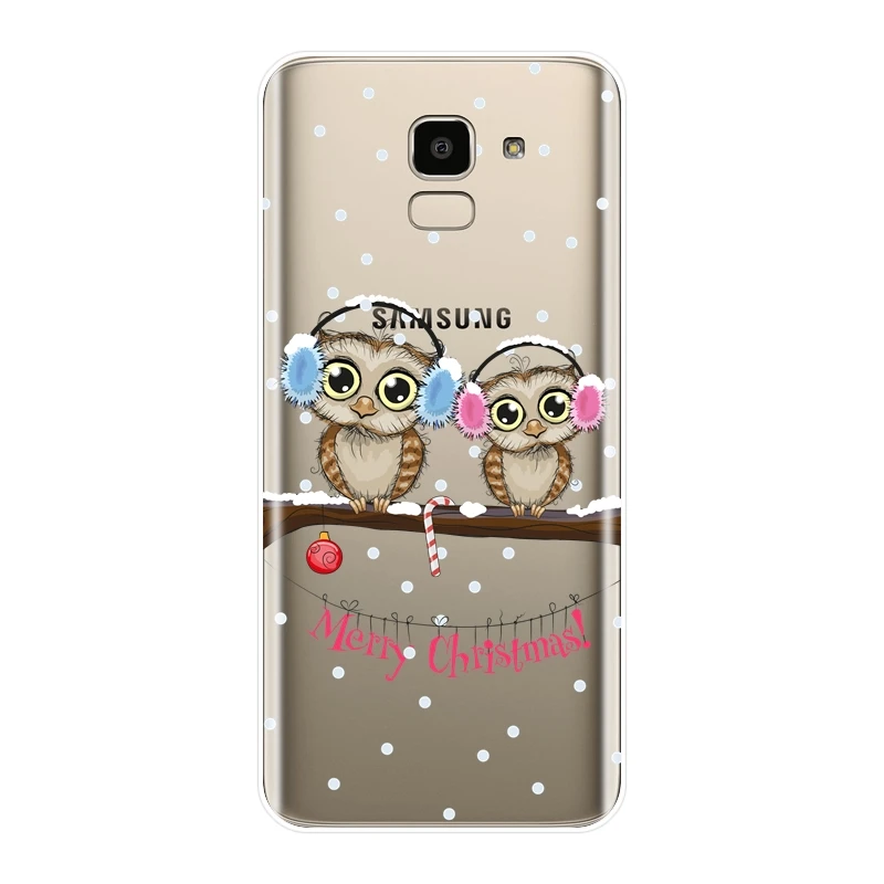 Милый чехол для телефона с совой Samsung Galaxy J3 J5 J7 2015 2016 2017 J2 Prime силиконовая Мягкая