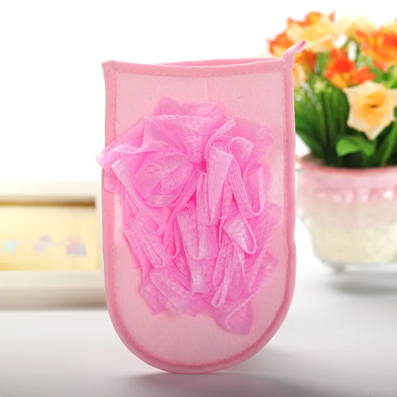 

Бесплатная доставка Качество относится к увеличивающейся двойной утечке полотенце для протирания банных цветов перчатки для протирания