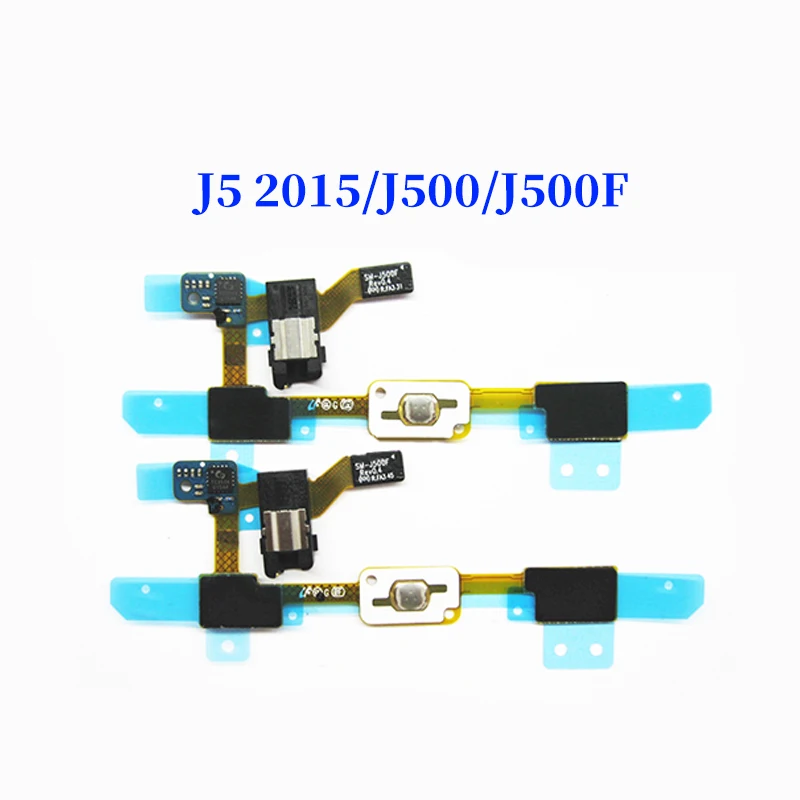 Домашняя кнопка гибкий кабель для Samsung Galaxy J5 2015 J500 J500F J700 J700F сенсор Разъем