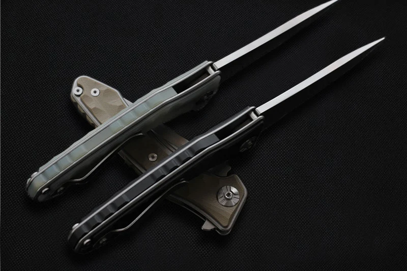 Складной нож MAXACE ZEALOT 440C лезвие G10 острый для кемпинга охоты выживания карманные