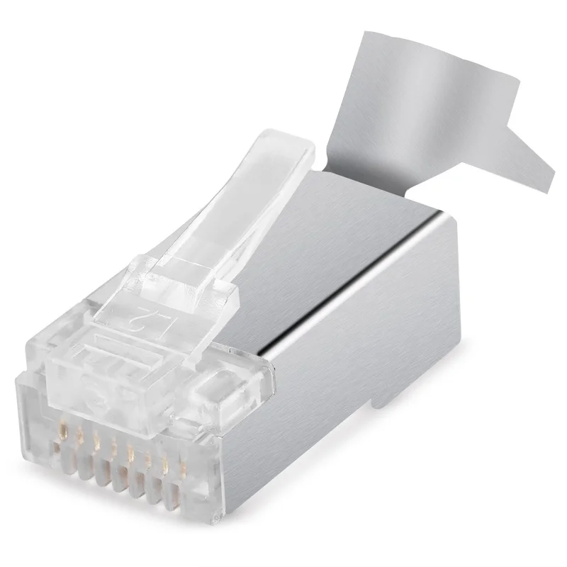BELNET CAT7 FTP RJ45 модульный разъем для экранированного кабеля ethernet 23AWG 0 57 мм 8P8C сетевой