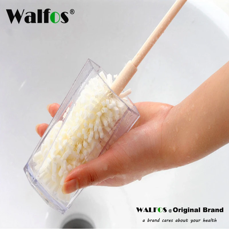 WALFOS цельнокроеное платье губка Удобный бутылки щетки для чистки Стекло чашки
