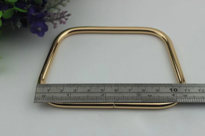 10 шт./лот бледно Золотой металлический рычаг в ручке аксессуары DIY декоративные