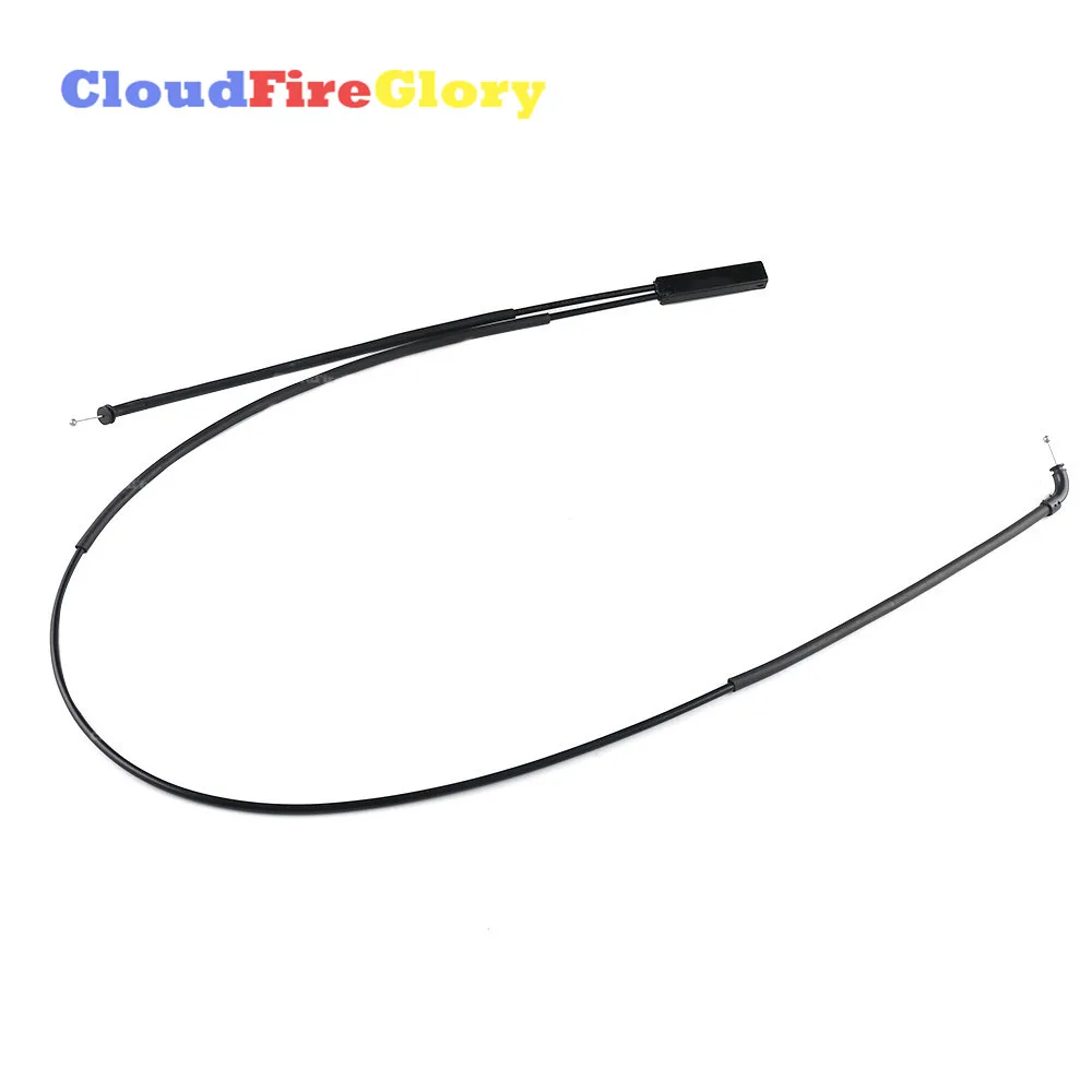 

For 2007 to 2014 BMW E70 3.0 4.4L X5 2007-2013 X6 2008-2014 E70 3.0 4.4L Engine Hood Release Cable 51237184456 51 23 7 184 456