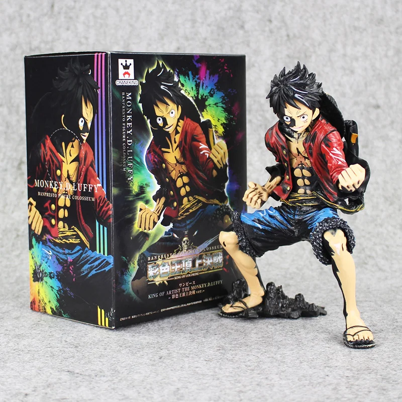 Фигурка аниме игрушечная обезьянка D Luffy модель куклы Banpresto New World фигурка 20 см