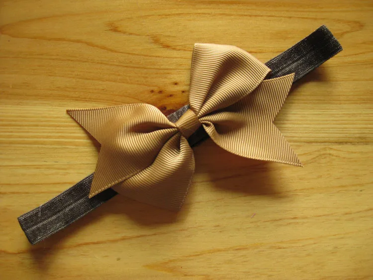 60 шт. повязка на голову для маленьких девочек повязки новорожденных атласная с