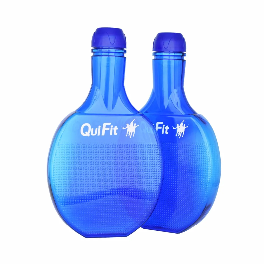 Портативная Спортивная бутылка для воды QuiFit 700 мл без БФА пластиковая питья в