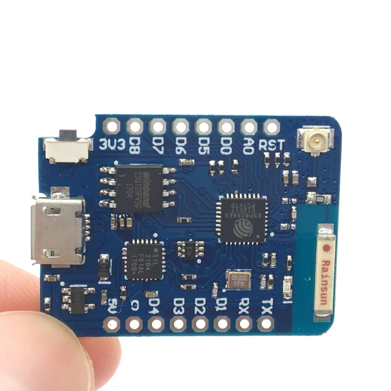 Внешний антенный разъем для WEMOS D1 Mini Pro 16M Bytes NodeMCU ESP8266 ESP 8266EX CP2104 WIFI макетная плата