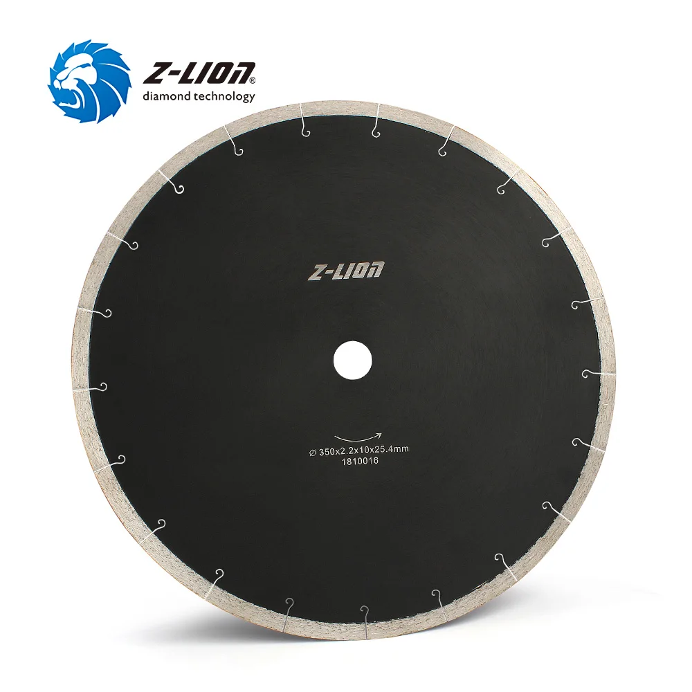 Z-LION 14 Inch 350mm Diamond Saw Blade For Cutting Marble Tile Ceramic High Quality Cutting Disc