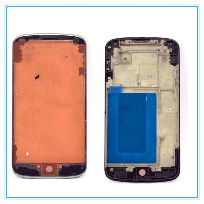 5 шт./лот оригинальная новая Замена для LG Google Nexus 4 E960 Лицевая панель передний