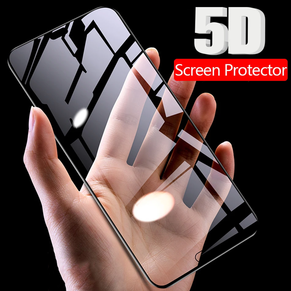 5D изогнутое закаленное стекло для Huawei Mate 20 Lite P20 Защита экрана Honor 8X Max 9 10 Nova 3i P Smart