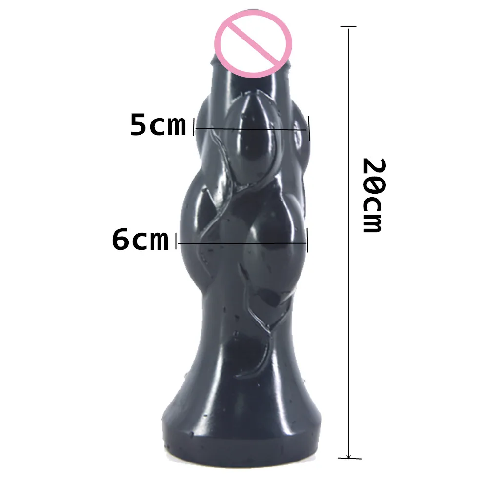 Большой выпуклой фаллоимитатор FAAK большой интимные игрушки для женщин анус