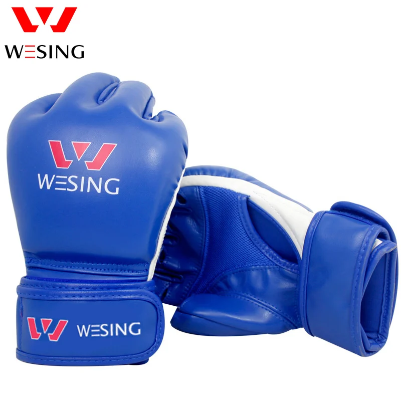 WESING ММА Перчатки UFC Половина Finger Боксерские перчатки толстые для борьбы с |