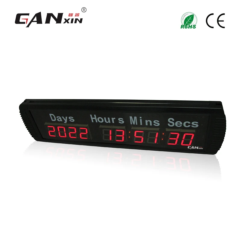[Ganxin] 1.8 ''led 24ชั่วโมงจับเวลาดิจิตอลวันนาฬิกานับถอยหลัง