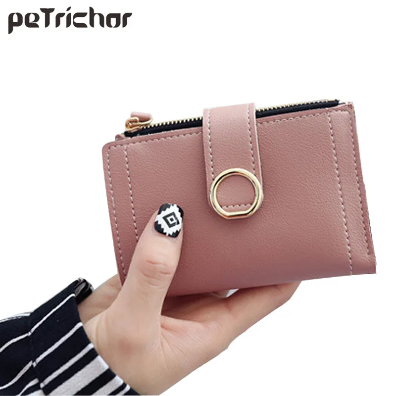 Популярный женский короткий кошелек брендовые дизайнерские женские кошельки с