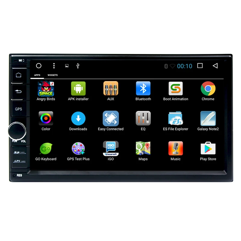 Универсальный 2 din GPS автомобильный dvd плеер радио Android 8 1 Wifi Bluetooth навигация