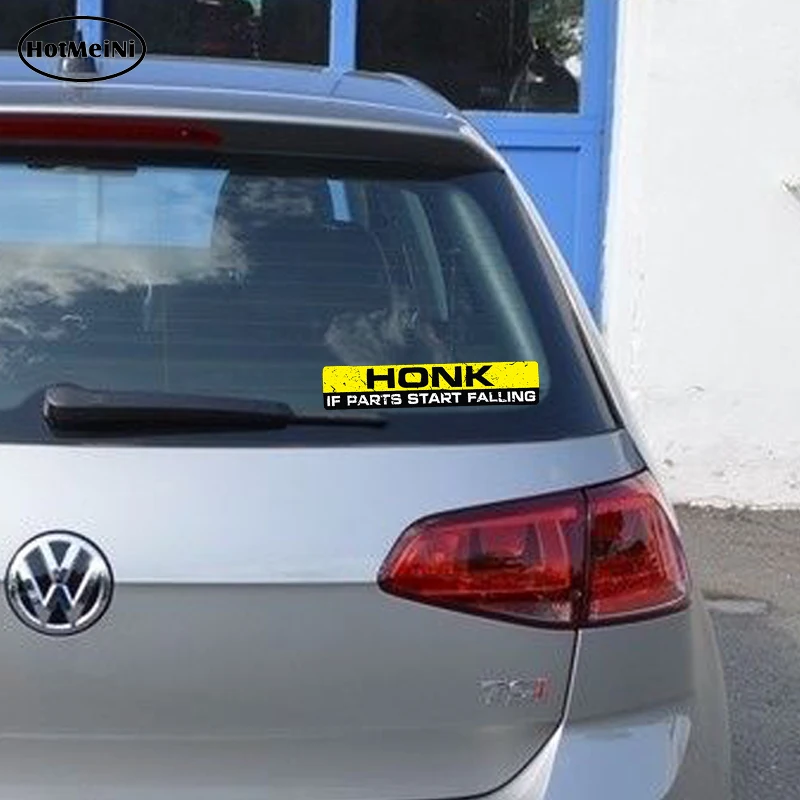 HotMeiNi автомобильный Стайлинг HONK If Запчасти для начала падения Виниловая Наклейка 3D Автомобильная наклейка