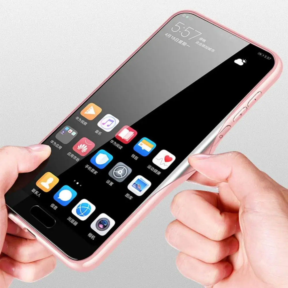 Мраморный зернистый чехол из закаленного стекла для телефона Huawei P30/P30 Pro/P30 Lite P20/P20
