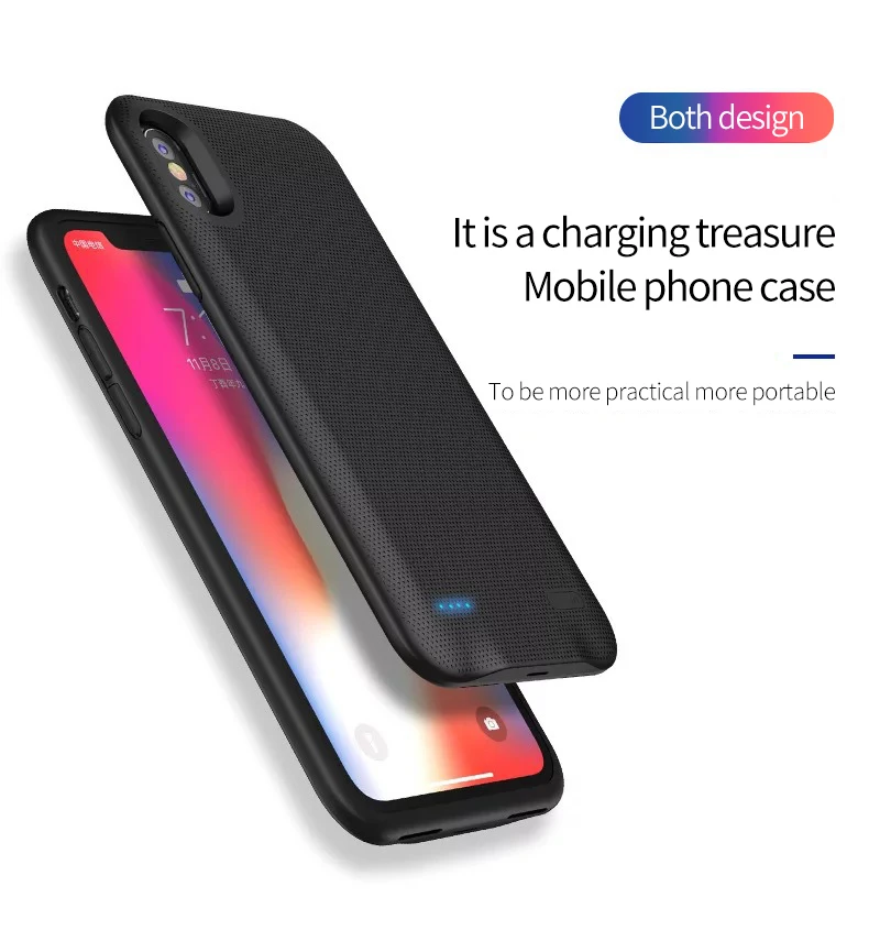 Зарядное устройство для iPhone X/XS 5000 мАч зарядное мАч|Перезаряжаемые батареи| |