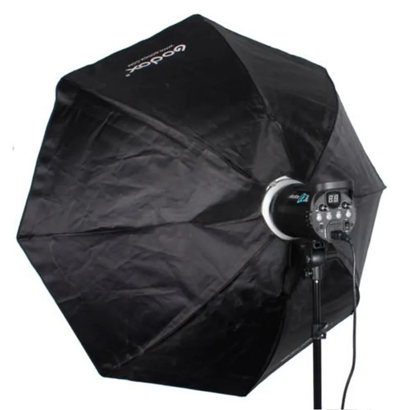GODOX 120 см восьмиугольная вспышка Мягкая коробка/Зонт софтбокс Browens крепление