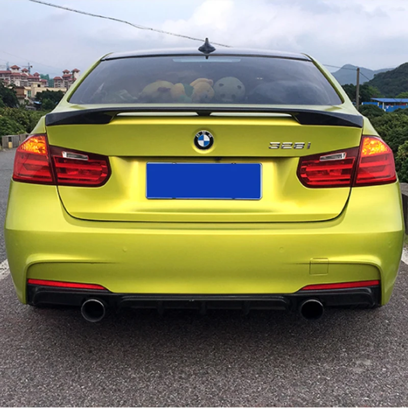 Спойлер для BMW F30 F80 M3 из углеродного волокна M Performance Style 2012 up 320i 328i 335i 326D