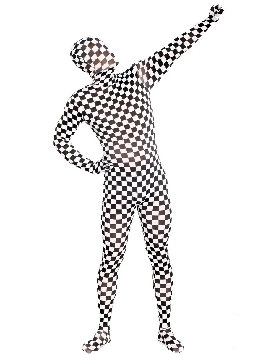 

(LP040022)Good Quality Lycra Spandex Tights Unisex original Fetish Zentai Suits