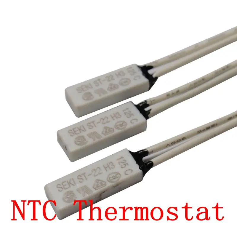

5PCS ST-22 50C-150C Degree Motor 55/60/65/70/75/80/85/90/130/150 Thermal Protection Device Thermostat Temperature Control Switch