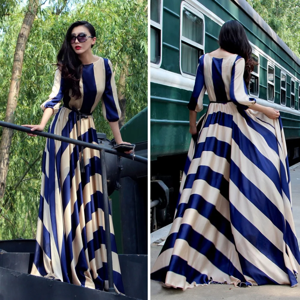 Vestido/Новое модное Повседневное платье бренд Богемия Длинные Макси летнее пляжное