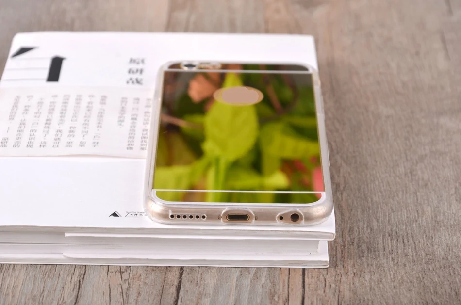 Зеркальный ТПУ чехол для IPhone X 8 7 6 6S Plus 5 5S 5SE 4 4S ультра тонкий роскошный блестящий