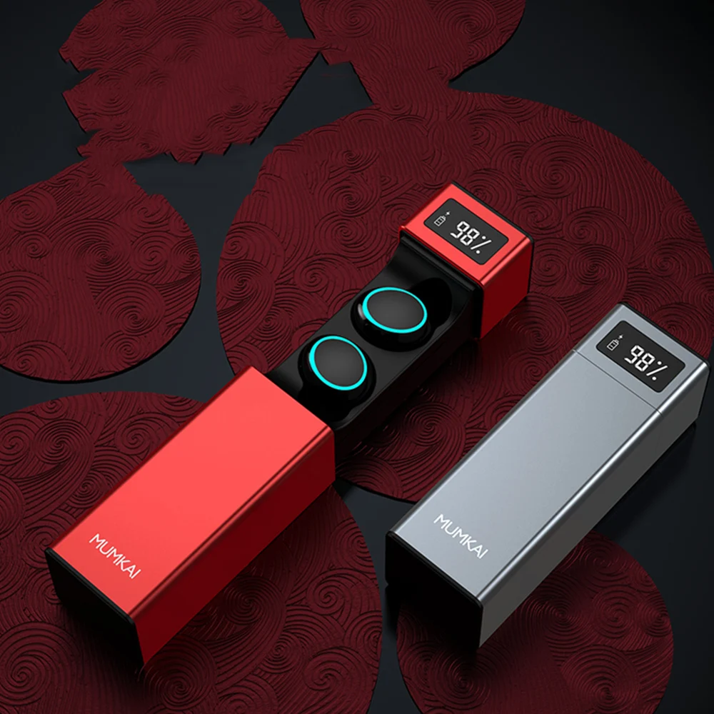 TWS наушники темно черные беспроводные Bluetooth Мини спортивная Гарнитура вкладыши 5 0