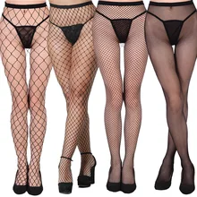 Женские Модные пикантные Чистая ажурные чулки Pattern колготки