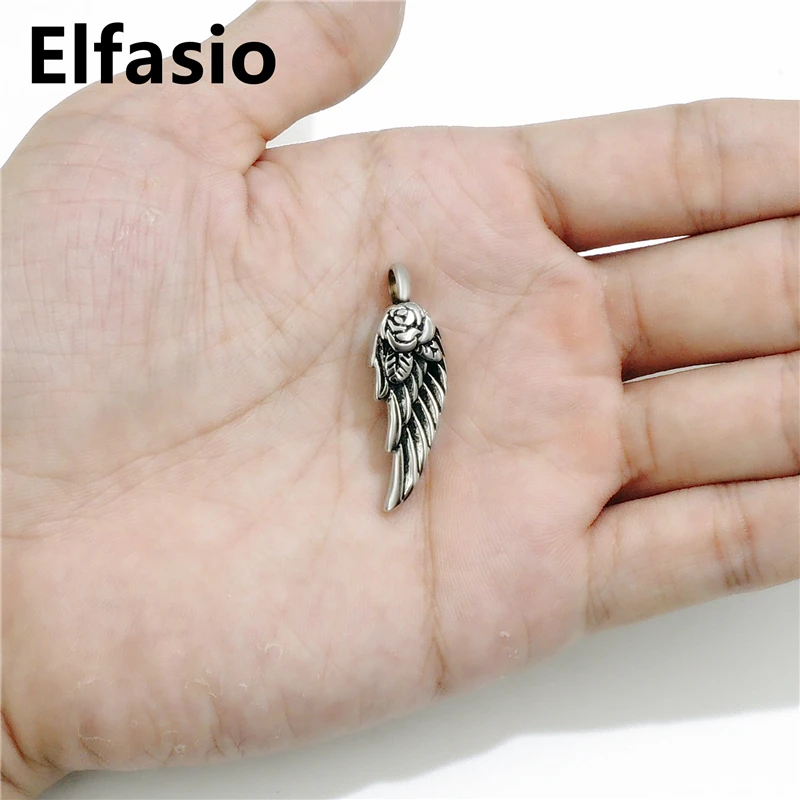 Женская подвеска из нержавеющей стали в виде крыла ангела|urn jewelry|memorial urnmemorial cremation