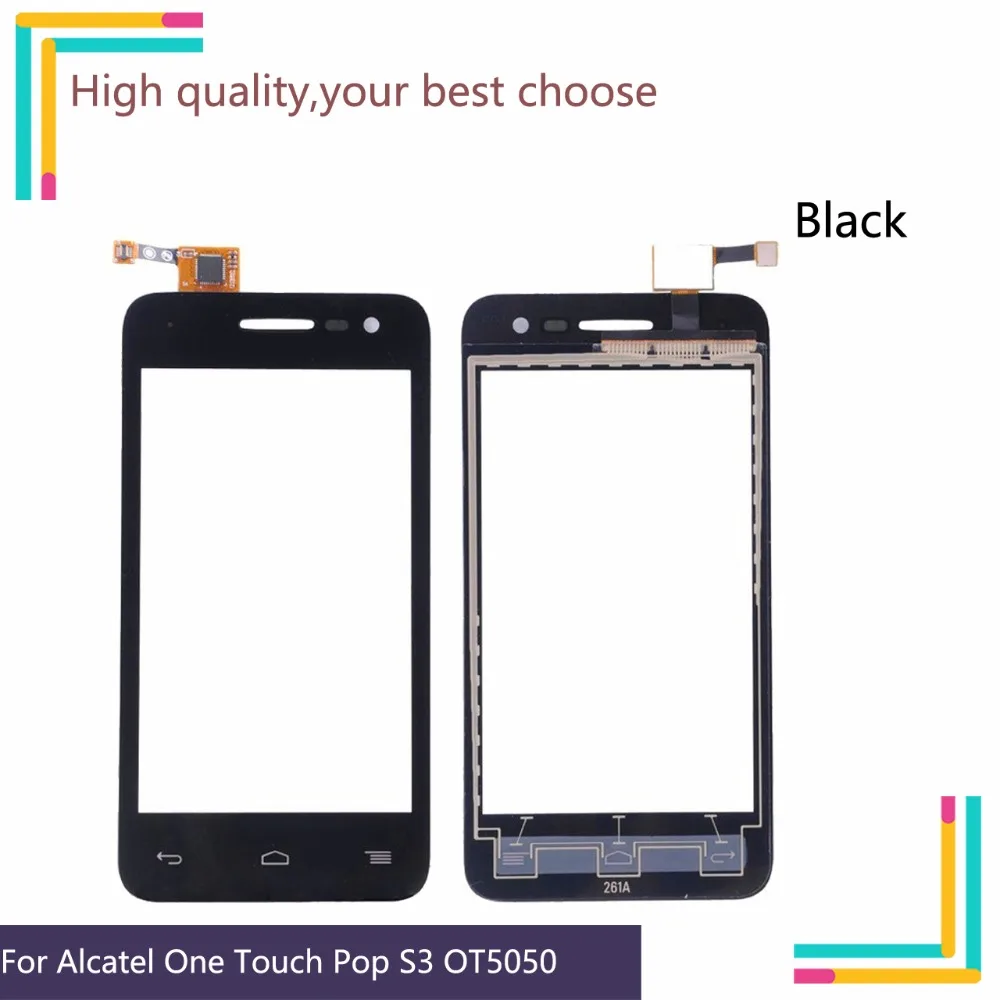 10 шт./лот для Alcatel One Touch Pop S3 OT5050 OT 5050 5050x сенсорный экран Сенсорная панель сенсор