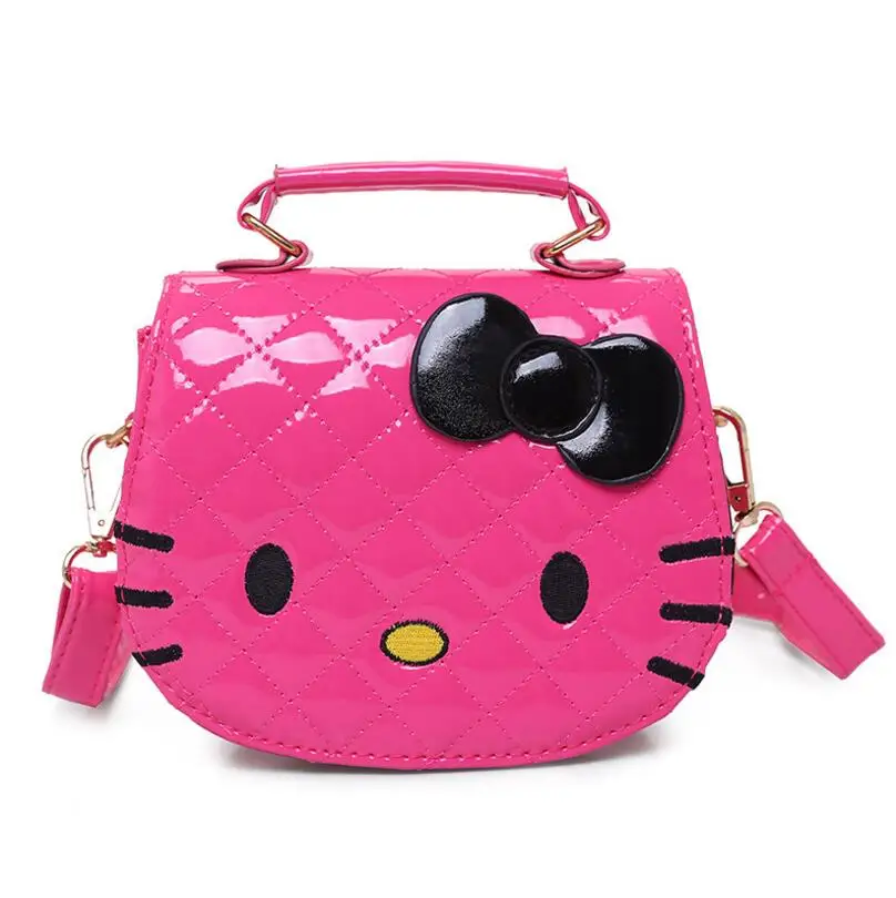 Новые милые мини-сумка детей рисунок Hello Kitty Сумочка для Для женщин Кот PU