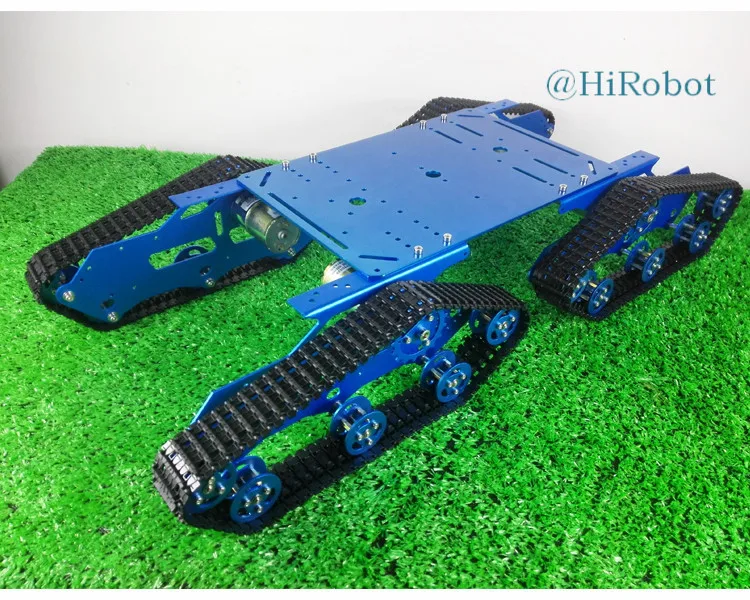 TR900 4WD Танковая машина Алюминиевый сплавный каркас/структура и колеса для проекта изучения робототехники модификации DIY модели.