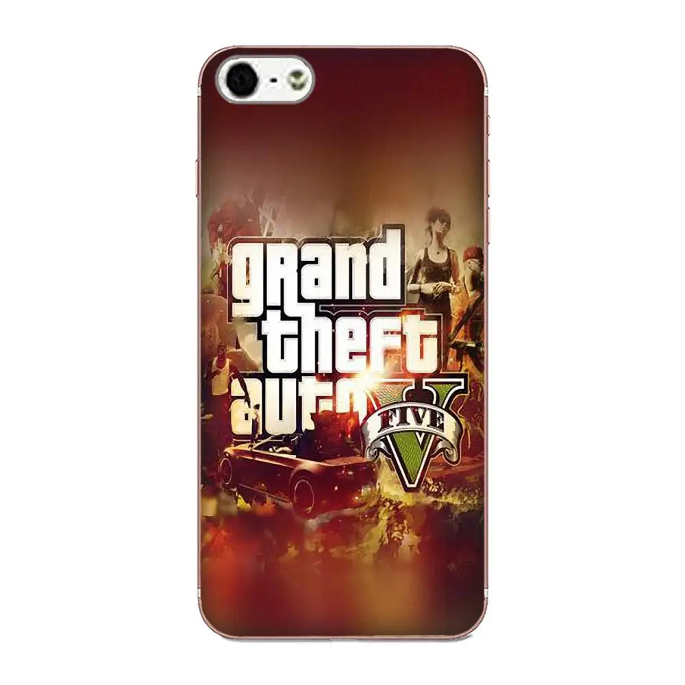 Новинка чехол для телефона Fundas Xiaomi Redmi Note 2 3 3S 4 4A 4X 5 5A 6 6A Pro Plus Grand Theft Auto Gta