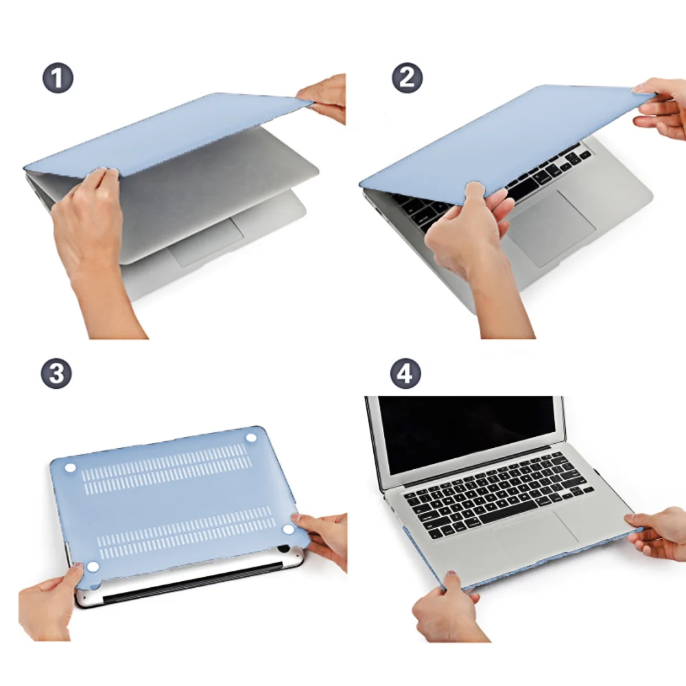 Матовый ударопрочный защитный чехол Besegad для ноутбука кожаный MacBook Air Pro A1706 A1708 A 1706