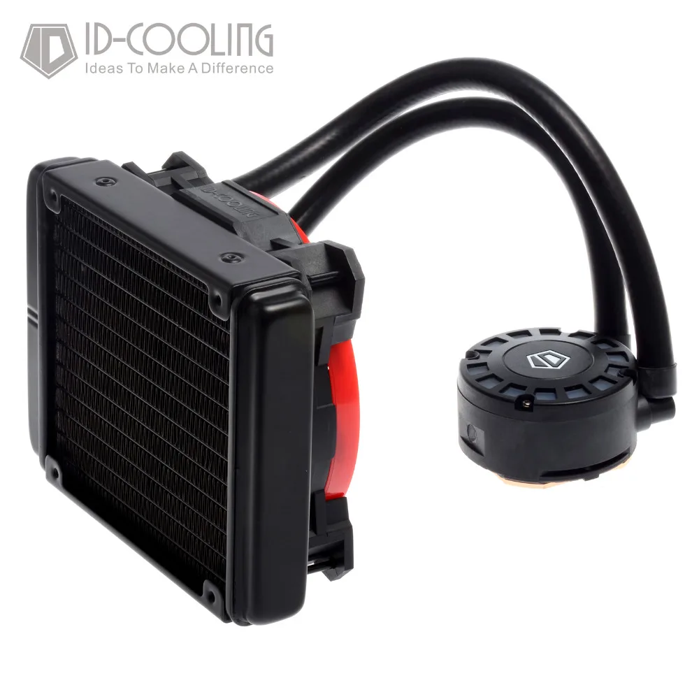 ID COOLING FROSTFLOW 120L кулер для воды уникальный Comet tail светодиодный светильник 120 мм