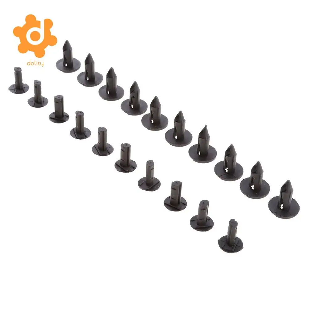 10 шт. автомобильный бампер с заклепками Фиксатор Зажим для VW Golf 4 Audi|fastener clip|car bumper