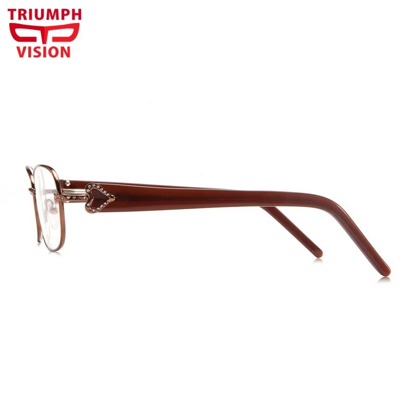 TRIUMPH VISION Роскошные Алмазные очки по рецепту женские с украшением прогрессивные